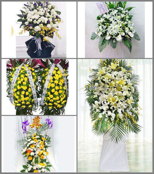 黑龙江鸡西虎林市虎头镇半站村白事花篮预定